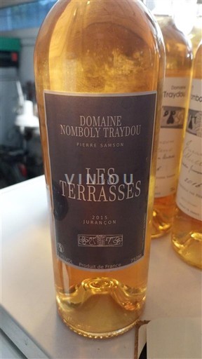 Jihozápad Jurançon Domaine Nomboly-Traydou Les Terrasses 2015