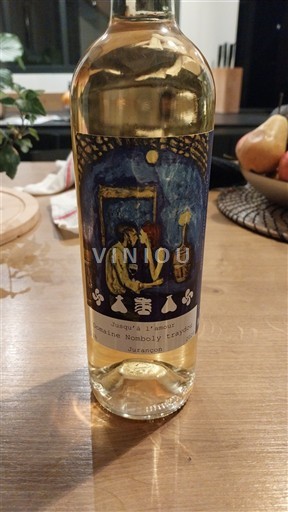 Sydväst Jurançon Domaine Nomboly-Traydou Jusqu à l'amour 2020