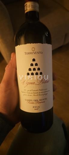 Puglia Castel del Monte Rosso Riserva Torrevento Vigna Pedale 2017