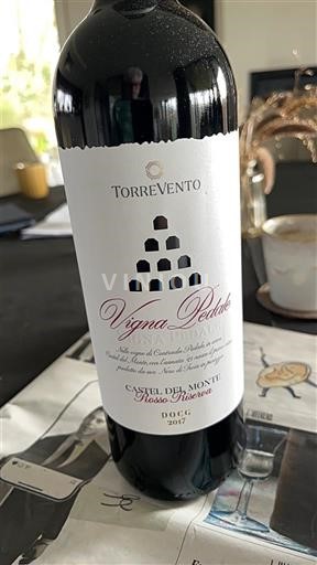 Puglia Castel del Monte Rosso Riserva Torrevento Vigna Pedale 2017