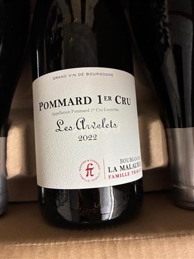Borgogna Pommard Premier Cru Domaine La Maladière Les Arvelets 2022