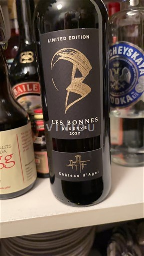 Languedoc Minervois Château Agel Les Bonnes Réserve 2022