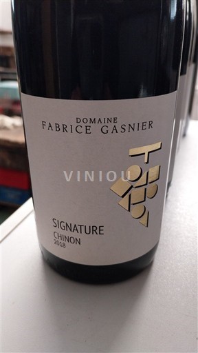 Vale do Loire Chinon Domaine Fabrice Gasnier Signature 2018