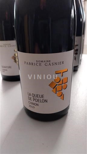 Vale do Loire Chinon Domaine Fabrice Gasnier La Queue de Poelon 2019