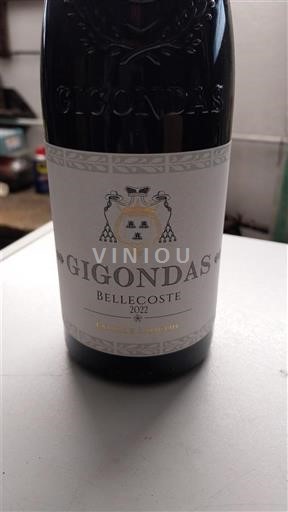 Vine Rouge sec Bellecoste 2021 Frankrig Rhône-dalen Gigondas AOC