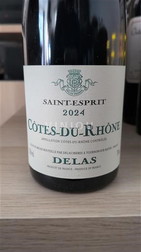 Rhônedalen Côtes du Rhône Delas Saint-Esprit 2024