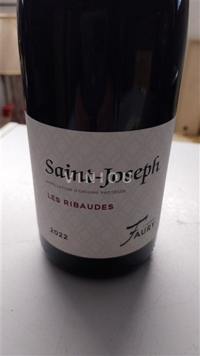 Údolí Rhôny Saint-Joseph Faury Les Ribaudes 2022