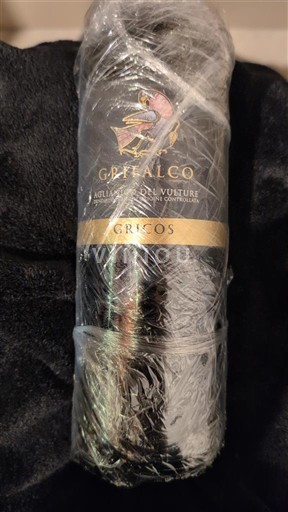 Basilicata Aglianico del Vulture Grifalco Gricos Ei vuosikertaa