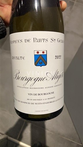 Bourgogne Bourgogne Aligoté Hospices de Nuits-Saint-Georges 2022