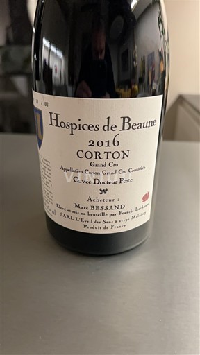 Borgonha Corton Grand Cru Hospices de Beaune Docteur Peste 2016