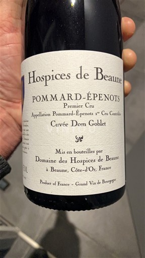 Bourgogne Pommard Premier Cru Hospices de Beaune Dom Goblet 2020