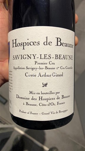 Bourgogne Savigny-lès-Beaune Premier Cru Hospices de Beaune Arthur Girard 2021