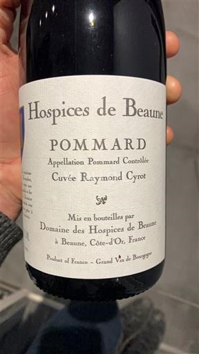 Bourgogne Pommard Hospices de Beaune Raymond Cyrot 2022