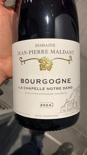 Burgundy Domaine Jean-Pierre Maldant La Chapelle Notre Dame 2024