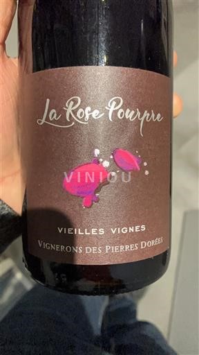 Beaujolais Vignerons des Pierres Dorées La Rose Pourpre Vieilles Vignes 2023