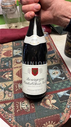 Borgoña Hautes Côtes de Nuits Emmanuel Senelet 2022