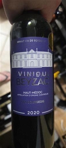 Bordeaux Haut-Médoc Cru Bourgeois Château Beyzac 2020