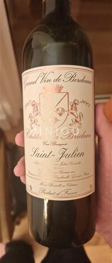 Burdeos Saint-Julien La Bridane 2007