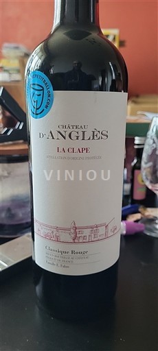 Languedoc La Clape Château Anglès Classique Rouge 2023