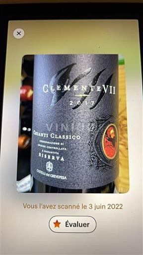 Toskana Chianti Classico Castello di Gabbiano Clemente VII 2017