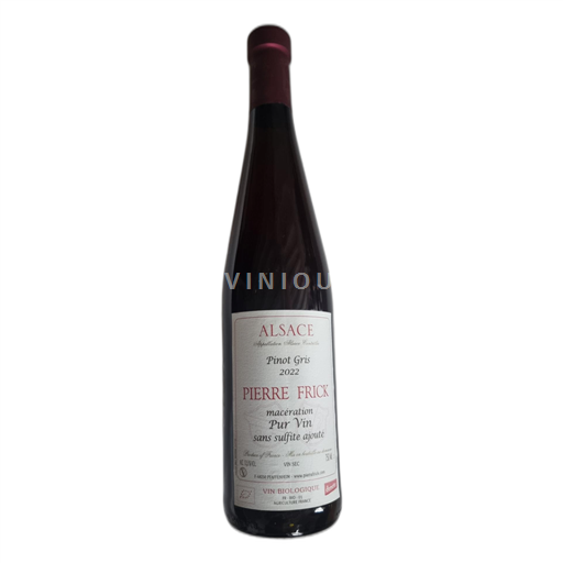 Alsácia Não especificado Pierre Frick Pur Vin 2022
