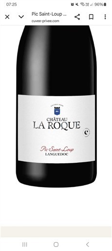 Languedoc Pic-saint-loup Château La Roque 2024