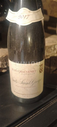 Burgundija Nuits-Saint-Georges Jean Chauvenet 2017