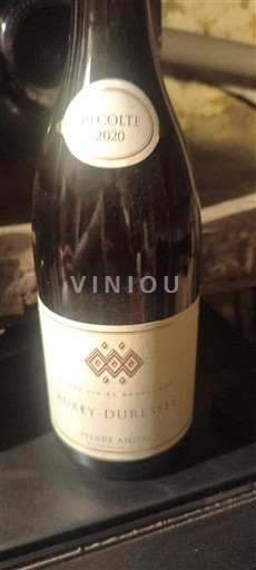 Bourgondië Auxey-Duresses Pierre André 2020