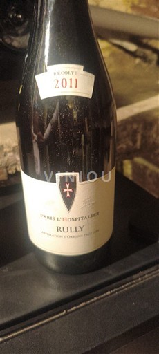 Burgundsko Rully Parés l'Hospitalier 2011