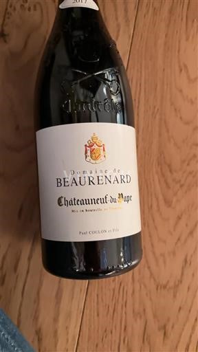 Rhônedalen Châteauneuf-du-Pape Domaine Beaurenard 2017