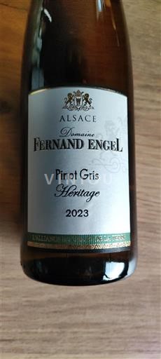Elzas Pinot grigio Domaine Fernand Engel Héritage 2023