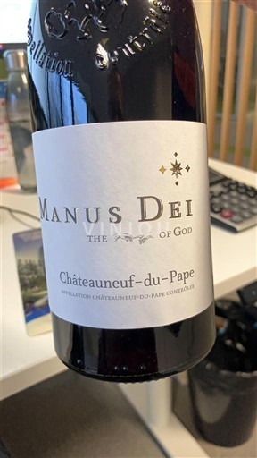 Rona dolina Châteauneuf-du-Pape Manus Dei The Hand of God 2019