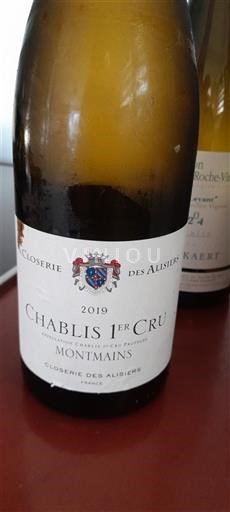 Bourgogne Không được chỉ định Premier Cru Closerie des Alisiers Montmains 2019