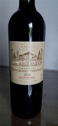 Bordeaux Haut-Médoc Cru Bourgeois Château Le Bourdieu Vertheuil 2016