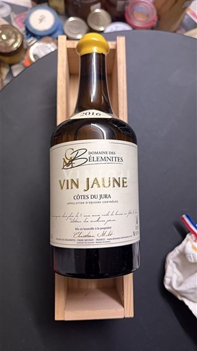 Jura Côtes du Jura Domaine S Belemnites 2016