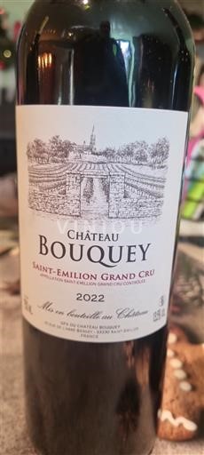 Bordeaux Saint-Émilion Grand Cru Grand Cru Château Bouquey 2022