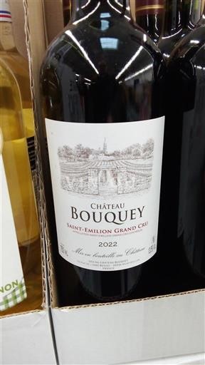 Bordeaux Saint-Émilion Grand Cru Grand Cru Château Bouquey 2022