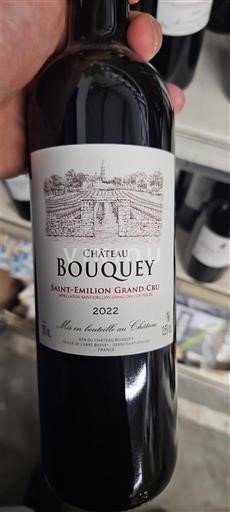 Bordo Сент-Емилион Гранд Кру Grand Cru Château Bouquey 2022