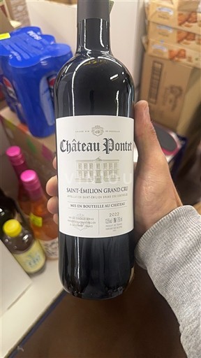 Bordeaux Saint-Émilion Grand Cru Grand Cru Château Pontet 2022