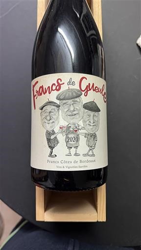 Bordeaux Francs Côtes de Bordeaux Vins & Vignobles Barrière Francs de Gueule 2020
