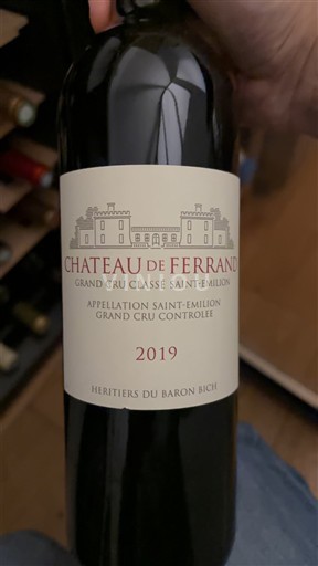 Bordeaux Saint-Émilion Grand Cru Château Ferrand 2019