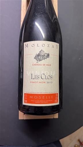 Lothringen Mosel Château Vaux Les Clos 2012