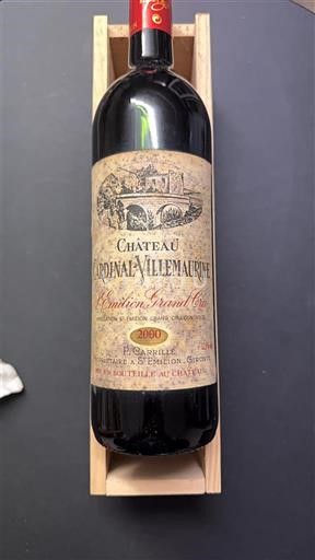 Bordeaux Saint-Émilion Grand Cru Château Cardinal Villemaurine 2000