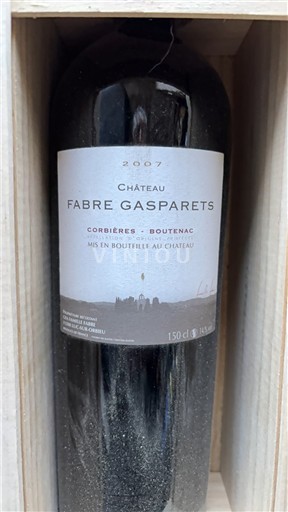 Languedoc Corbières-boutenac Château Fabre Gasparets 2007
