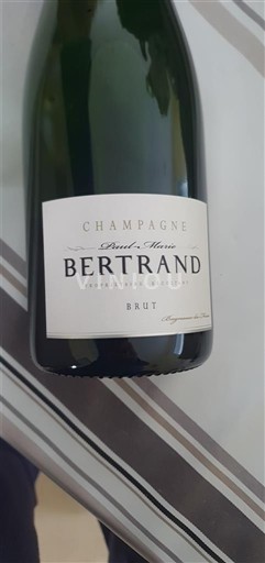 Champaña Champán Bertrand Brut Blanc Sin añada