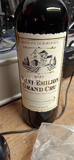 Bordeaux Saint-Émilion Grand Cru Château Châteaux Saint Emilion Grand Cru 2023