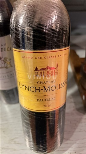 Bordo Pauillac Grand Cru Château Lynch-Moussas 2016