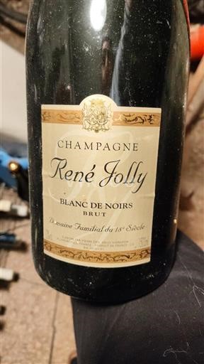 Vinos Espumosos Blanc brut Blanc de Noirs Brut René Jolly Non millésimé Francia Champaña Champán AOC