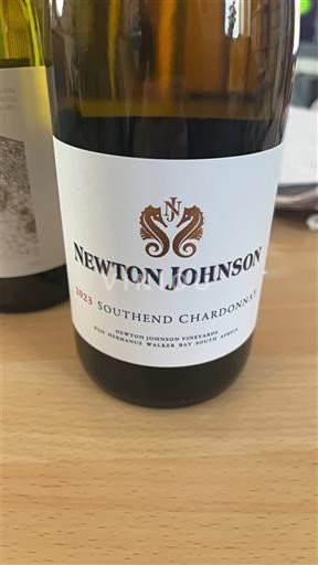 Zuidkust van de Kaap Walker Bay Newton Johnson Southend Chardonnay 2023