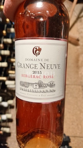 Wijnen Rosé sec Domaine Grange Neuve 2015 Frankrijk Zuidwest-Frankrijk Niet gespecificeerd IGP
